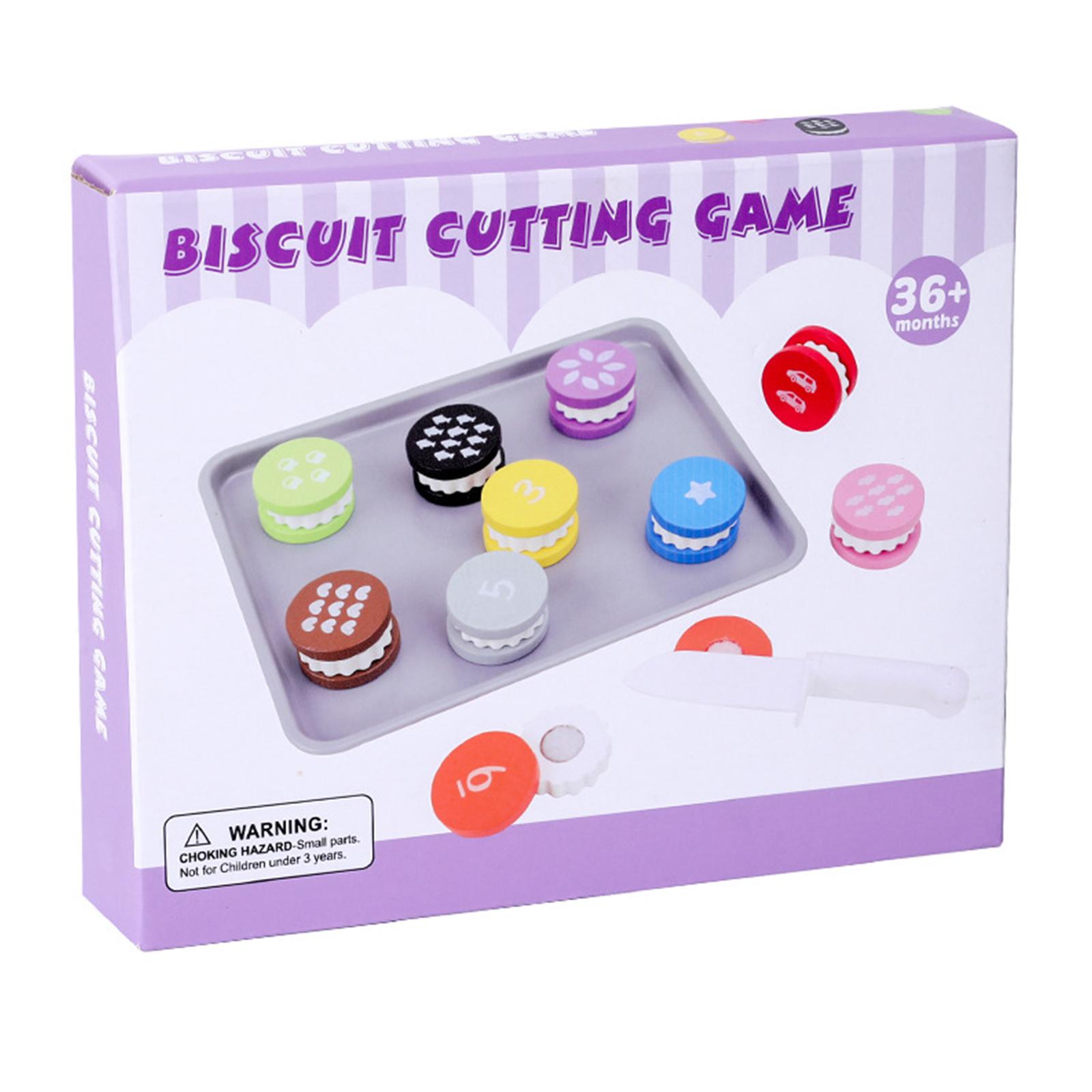 Baking Kitchen Set - Wooden Toy Food Cookie Playset for