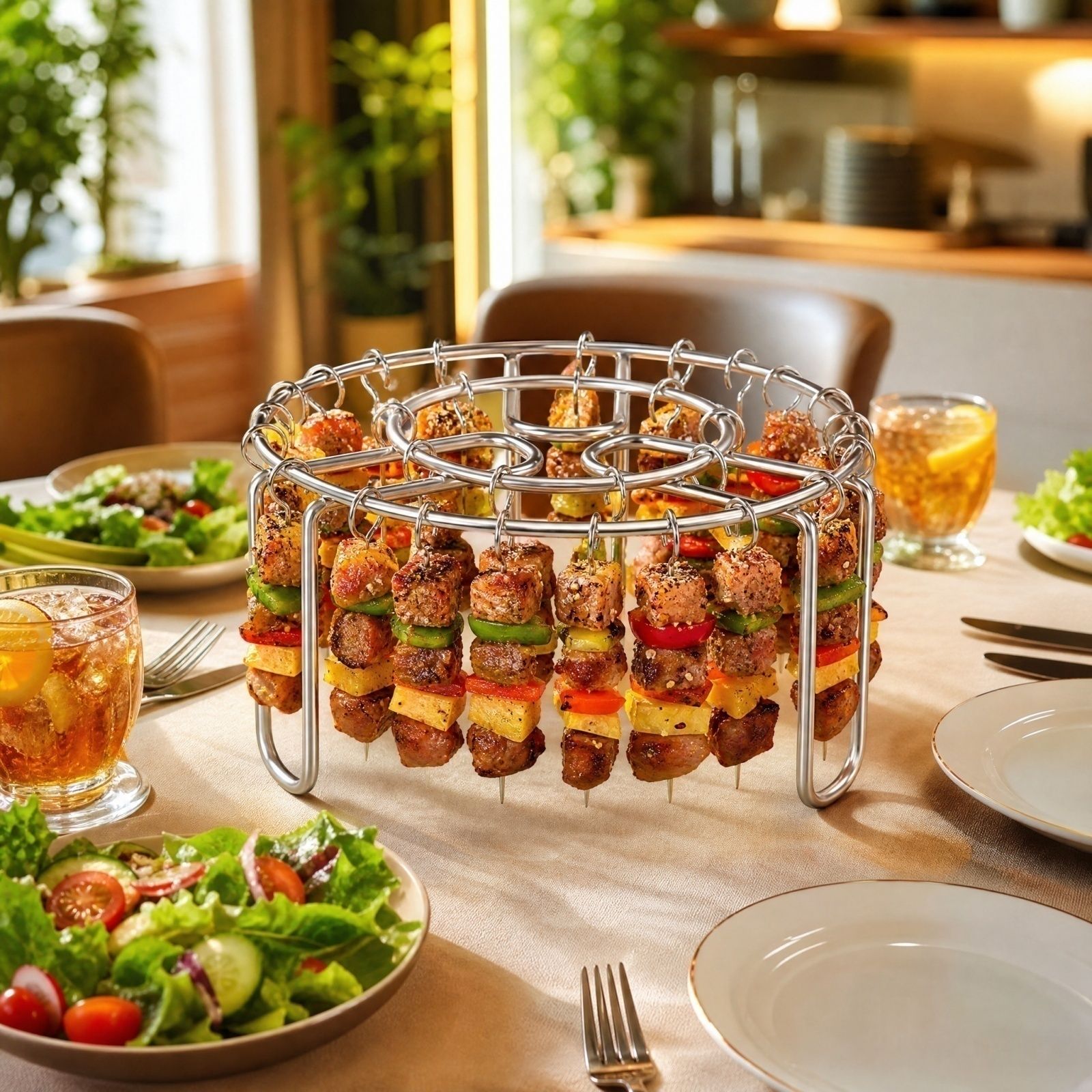Kitchen Air Fryer Skewer Rack  - đánh giá và giá Kitchen Baking Rack