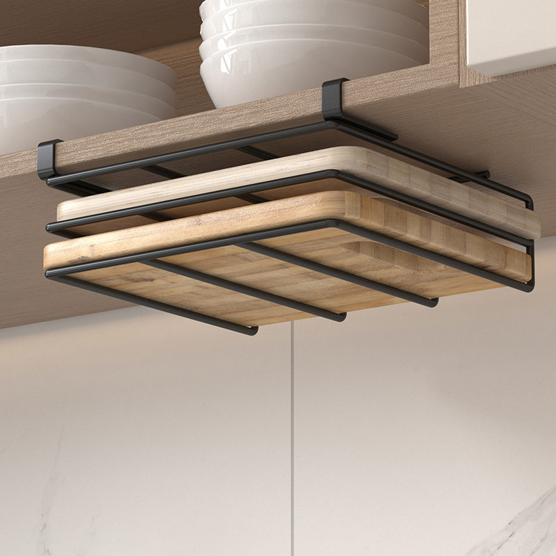 Kitchen Hanging Organizer Rack - đánh giá và giá Kitchen Uncle