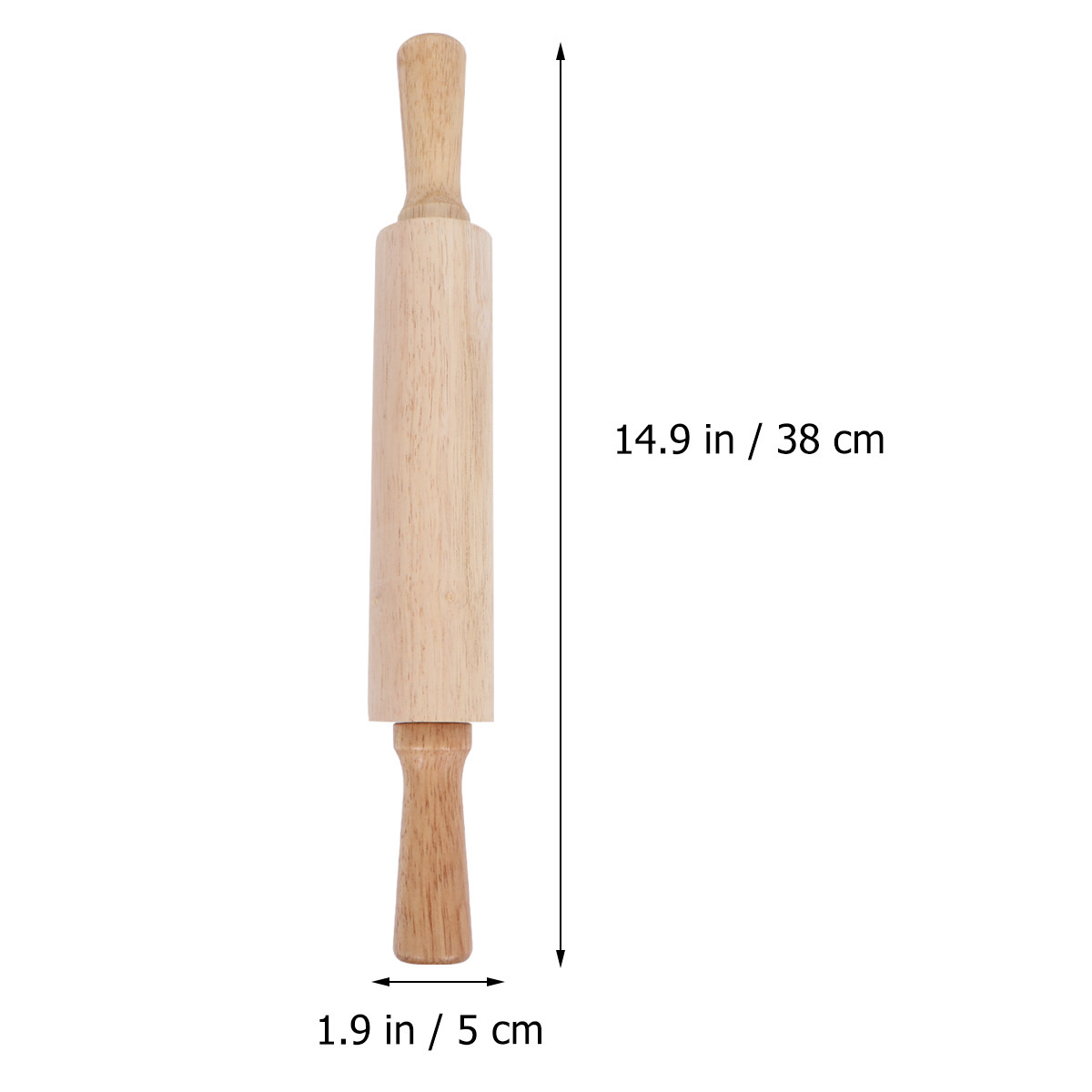 Premium Rubberwood Rolling Pin - đánh giá và giá Kitchen Roller Baking