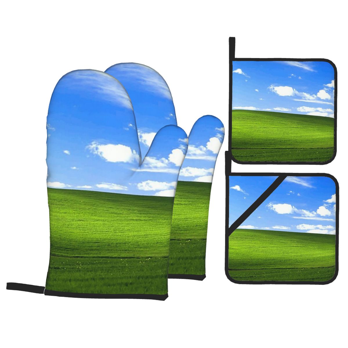 Windows XP Background Oven Mit - đánh giá và giá Kitchen Baking Background