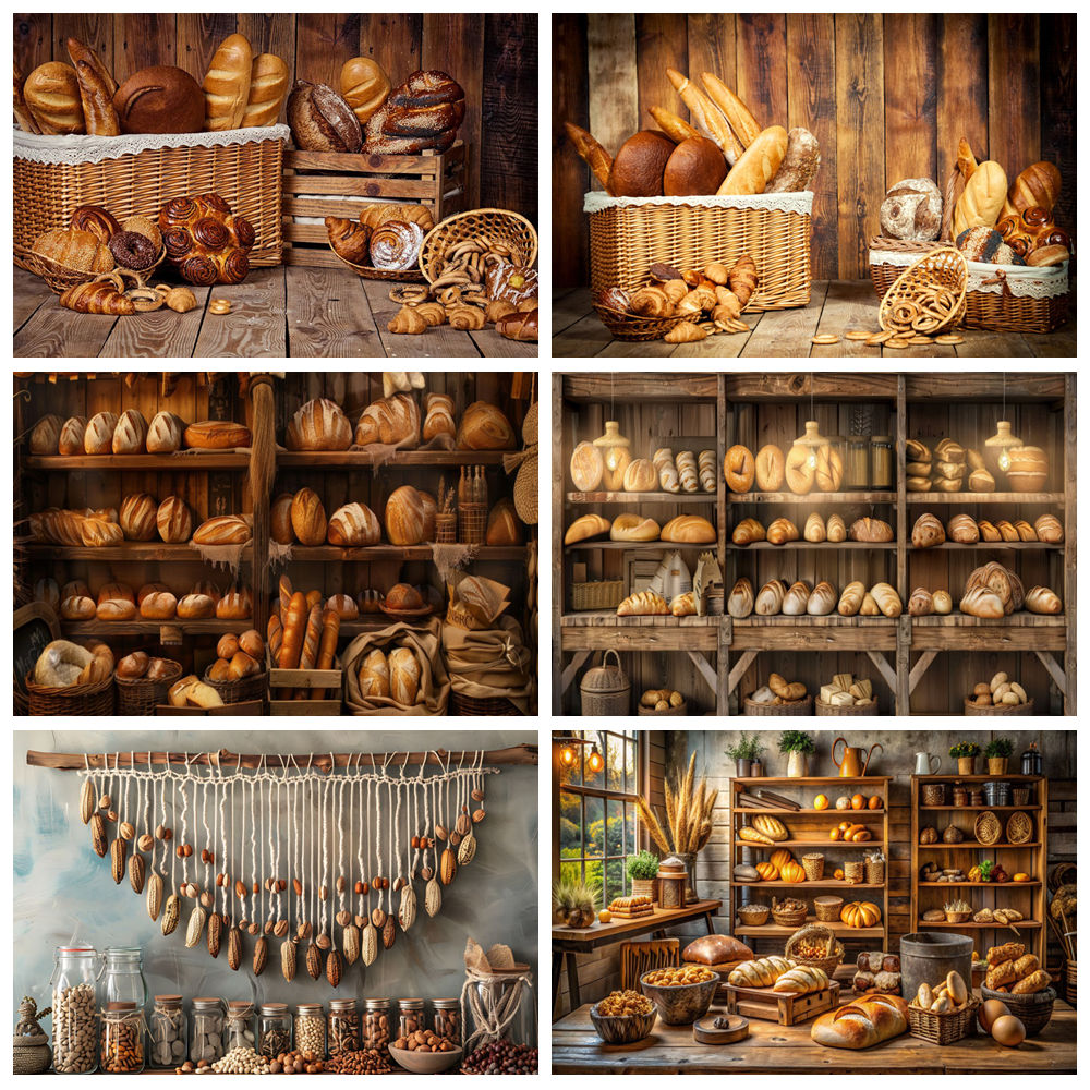 Cooking Bread Backdrop for Pho - đánh giá và giá Kitchen Baking Background