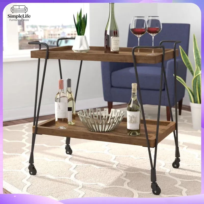 Kitchen Trolley with Wheels Ro - đánh giá và giá Kitchen Baking Cart